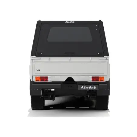 Hardtop Explorer noir lisse Toyota Land Cruiser 79 double cabine 1999+ Alu-Cab